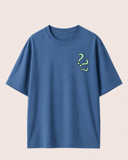 Confused Crocodile madpaten Oversized T-shirt