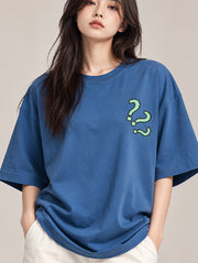 Confused Crocodile Oversized T-Shirt for Women | Madpaten