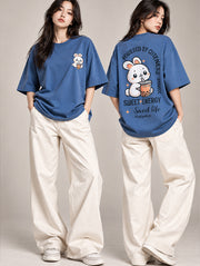 Sweet Energy Oversized T-Shirt for Women | Madpaten