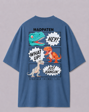 Dinosaur Friends Club madpaten Oversized T-shirt