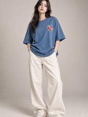 Bloom Free Oversized T-Shirt for Women | Madpaten