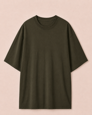 Madpaten Olive Green Oversize T-shirt