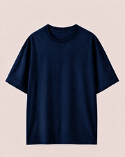 Madpaten Navy Blue Oversize T-shirt