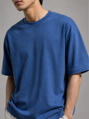 Airforce Blue Oversized T-Shirt for Men | Madpaten