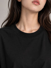 Black Oversized T-Shirt for Women | Madpaten