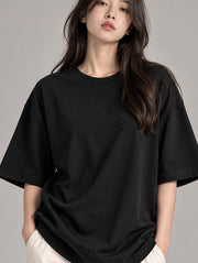 Black Oversized T-Shirt for Women | Madpaten
