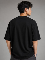 Black Oversized T-Shirt for Men | Madpaten