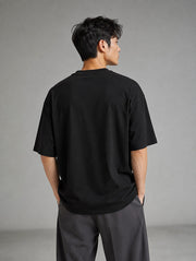 Black Oversized T-Shirt for Men | Madpaten