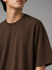Brown Oversized T-Shirt for Men | Madpaten