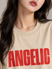 Angelic Oversized T-Shirt for Women | Madpaten