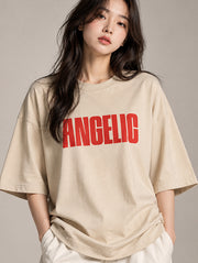 Angelic Oversized T-Shirt for Women | Madpaten
