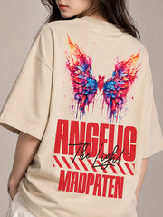 Angelic Oversized T-Shirt for Women | Madpaten