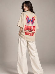 Angelic Oversized T-Shirt for Women | Madpaten