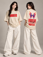 Angelic Oversized T-Shirt for Women | Madpaten