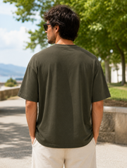 Olive Green Oversize T-shirt