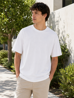 White Oversize T-shirt