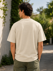 Madpaten Beige Oversize T-shirt