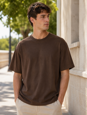 Brown Oversize T-shirt