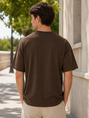 Brown Oversize T-shirt