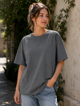 Madpaten Grey Oversize T-shirt