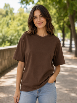 Madpaten Brown Oversize T-shirt
