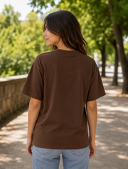 Madpaten Brown Oversize T-shirt