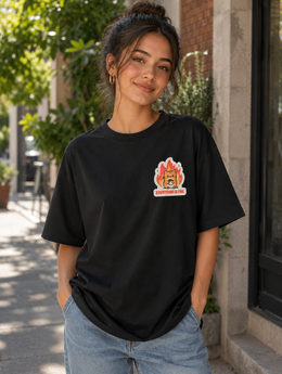 Everything Is Fine Oversized T-Shirt for Women | Madpaten