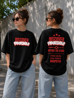 Discover Yourself Oversized T-Shirt for Women | Madpaten