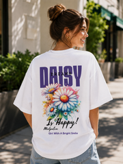 Daisy Dreams madpaten oversized T-shirt