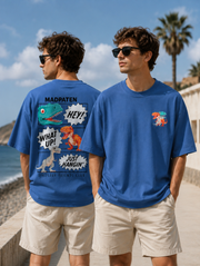 Dinosaur Friends Club madpaten Oversized T-shirt