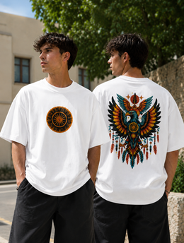 Eagle Oversized T-Shirt for Men | Madpaten