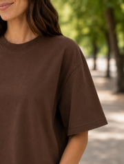 Madpaten Brown Oversize T-shirt