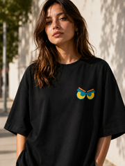 Don't Look Back madpaten oversized T-shirt