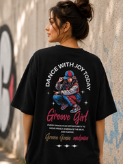 Happy girl madpaten oversized T-shirt