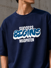 Succes Begins madapten oversized T-shirt