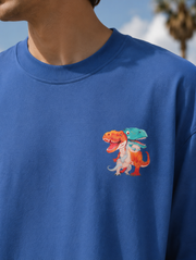 Dinosaur Friends Club madpaten Oversized T-shirt