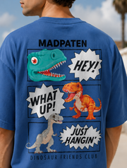 Dinosaur Friends Club madpaten Oversized T-shirt