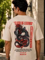 Clash Of Legends madpaten Oversized T-shirt
