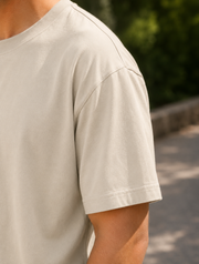 Madpaten Beige Oversize T-shirt