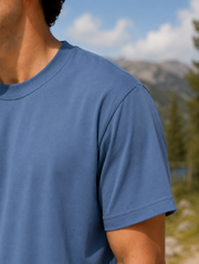Airforce Blue Oversize T-shirt