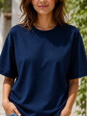 Madpaten Navy Blue Oversize T-shirt