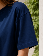 Madpaten Navy Blue Oversize T-shirt
