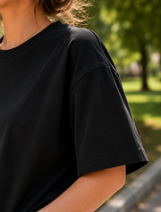 Madpaten Black Oversize T-shirt