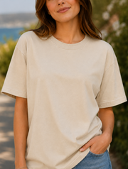 Madpaten Beige Oversize T-shirt