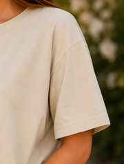 Madpaten Beige Oversize T-shirt
