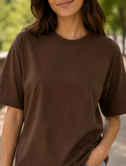 Madpaten Brown Oversize T-shirt