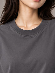 Grey Oversized T-Shirt for Women | Madpaten