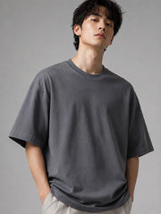 Grey Oversized T-Shirt for Men | Madpaten