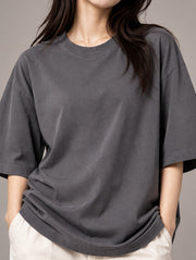 Grey Oversized T-Shirt for Women | Madpaten