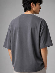 Grey Oversized T-Shirt for Men | Madpaten